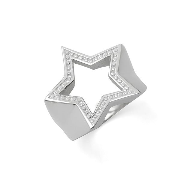 HOLLOW STAR RING