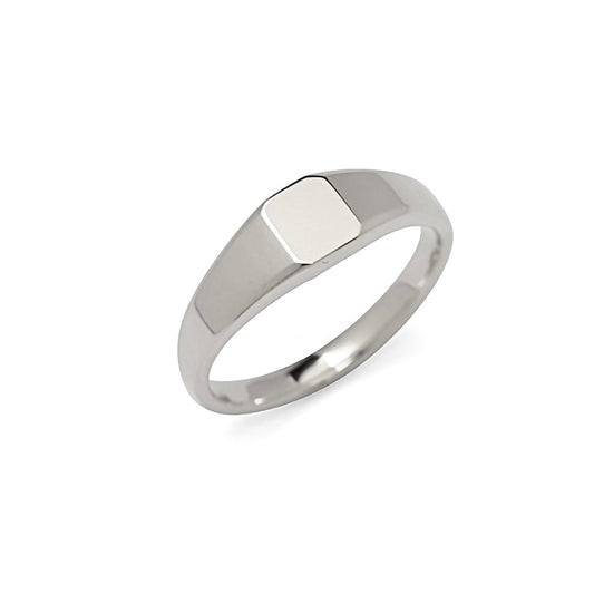 OCTAGON SIGNET RING SLIM