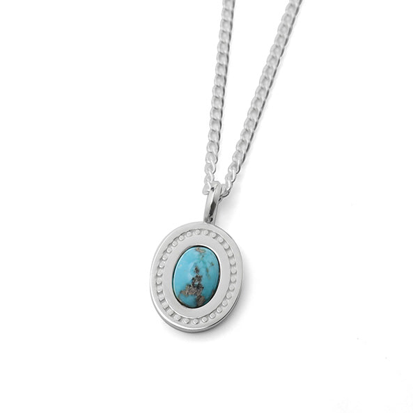 DOT LINE STONE PENDANT