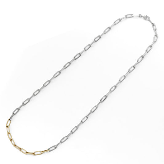 TRIANGLE LONG CHAIN BY COLOR NECKLACE