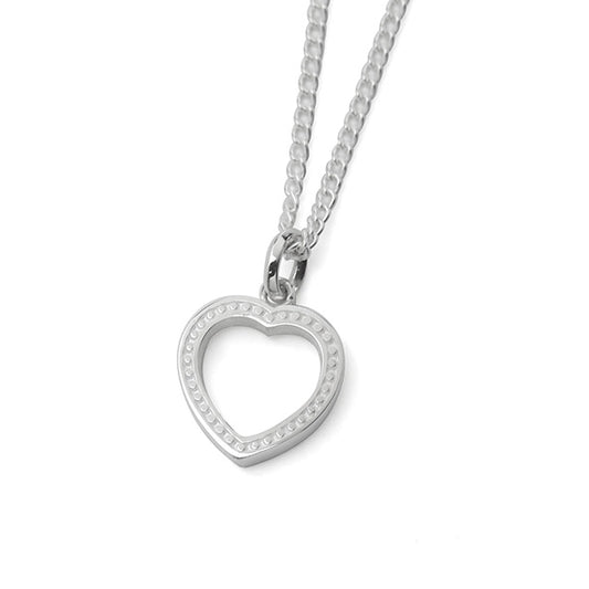 HOLLOW HEART PENDANT